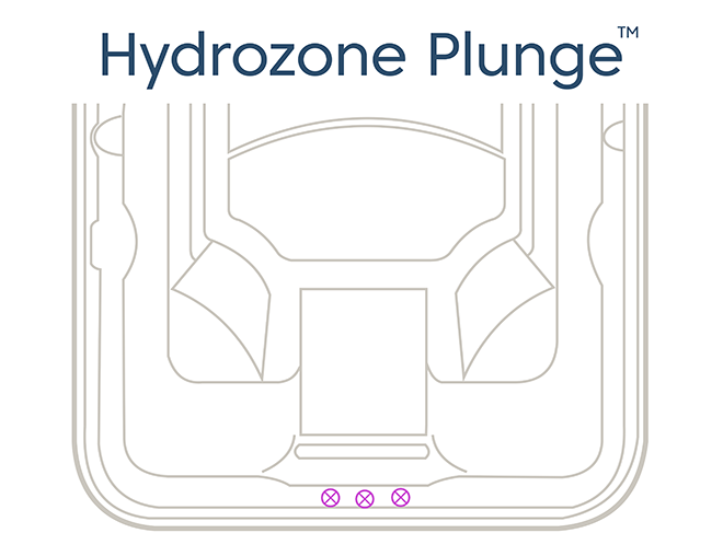 Hydrozone plunge