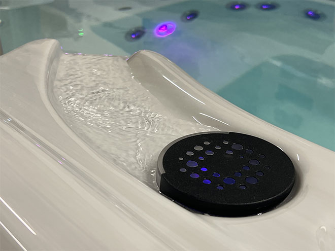 Vortex Swim Spa Water Cascade