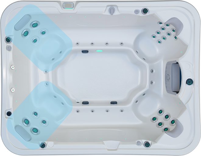 Vortex Titanium Back Seats