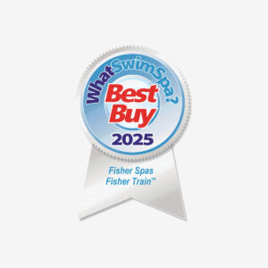 WhatSwimSpa Best Buy Award 2025 Fisher Spas a Train