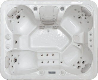 Antler River White Marble Shell