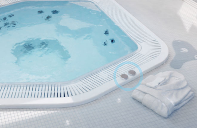 Commercial Spas Control Panel On Off