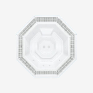 Fully Commercial - Vesta with Gutter Overhead