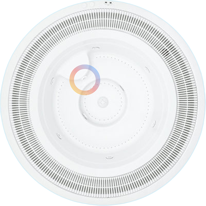 Victoria With Gutter coloured lights